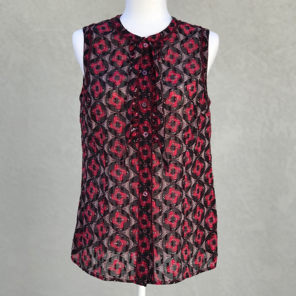 Tory Burch Cotton/Silk sleeveless Top